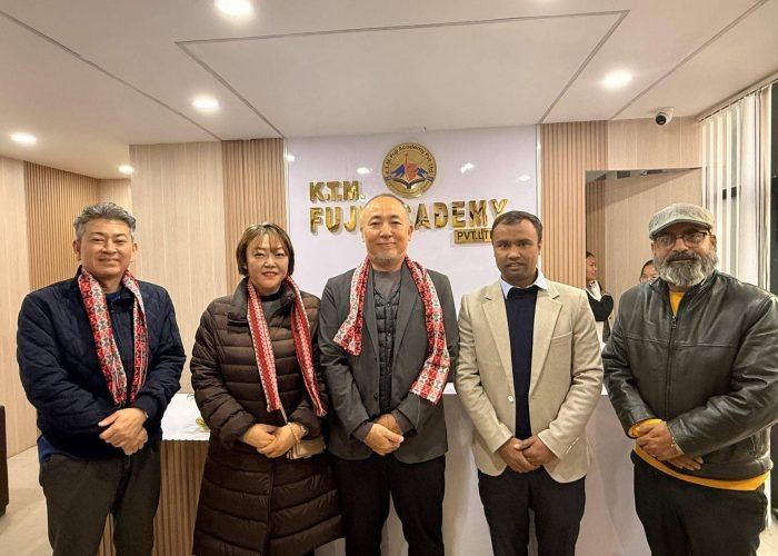 visit of fuji academy management members with japanese stakeholders